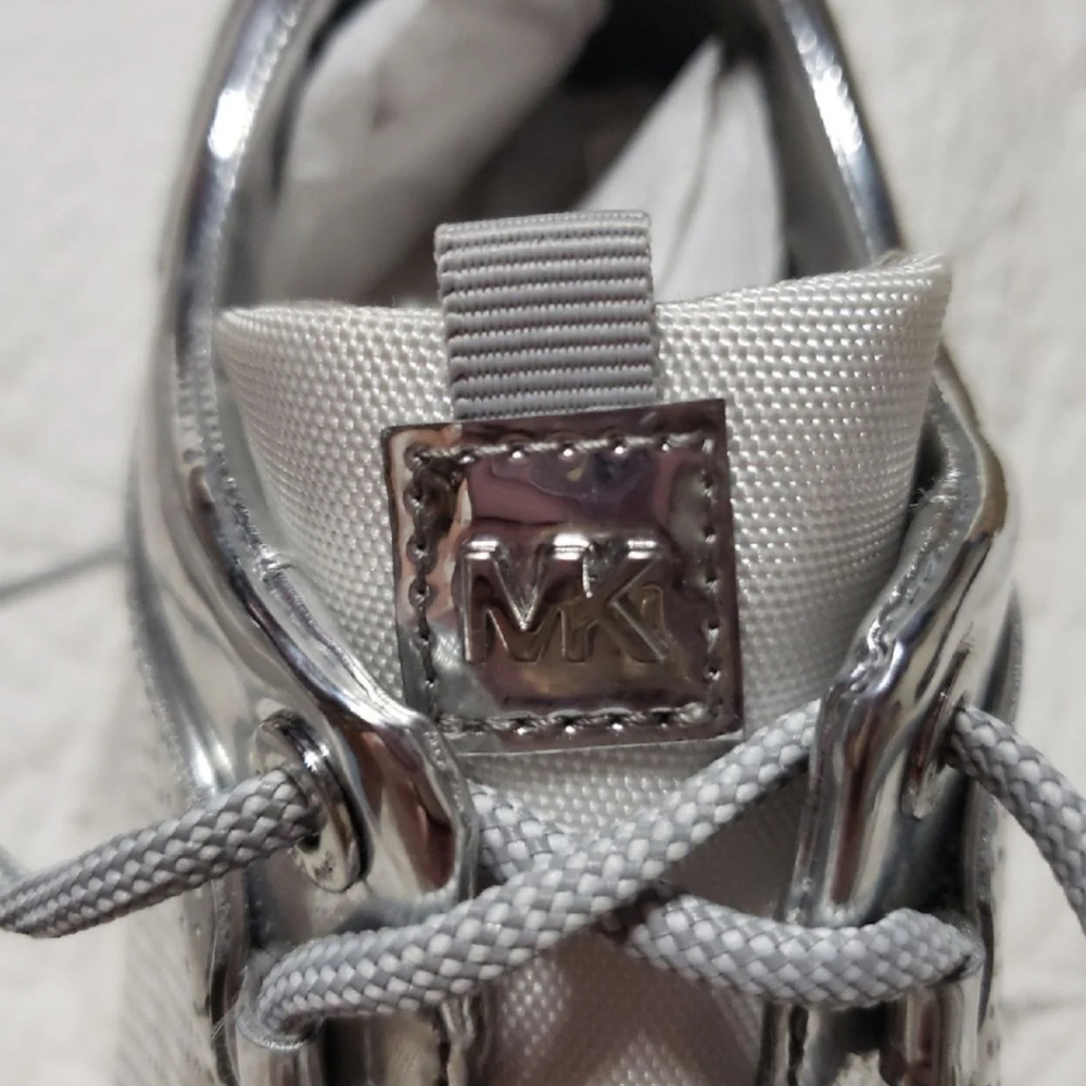 Michael Kors Cosmo Trainer Metallic Size 10 - Picture 5 of 6